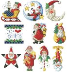 (image for) I Love Santa Ornaments